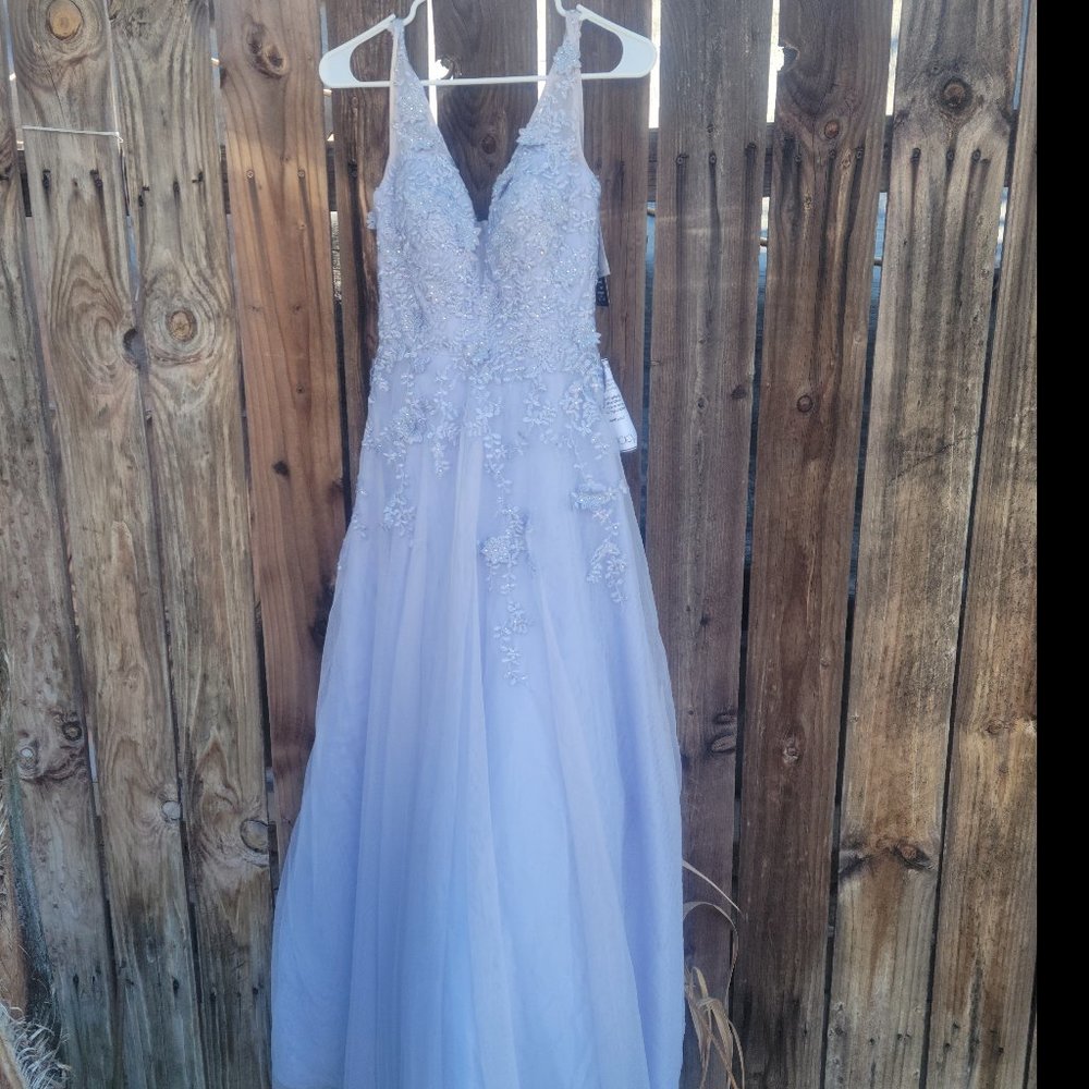 Xscape lace ball gown